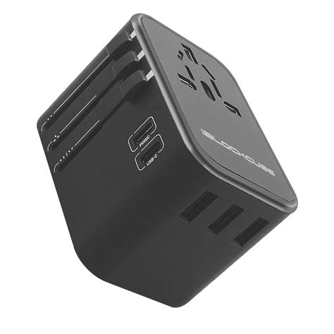iBlockCube® Travel Adapter Worldwide All in One International Wall ...
