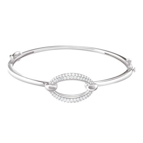 Evara Platinum Diamond Bracelet for Women JL PTB 795