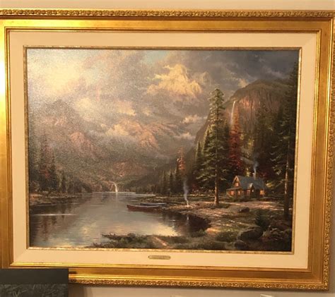 Thomas Kinkade Paintings Value at Shirley Mccormick blog