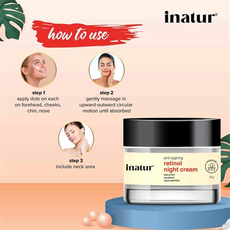 Buy Retinol Anti-Ageing Night Cream - 50g | inatur – Inatur