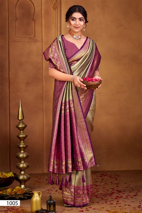 Saroj Radha Saroski Vol-5 Wholesale Heavy Full Jari With Swaroski Work ...