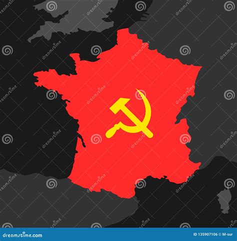 Socialism and Communism in France Stock Vector - Illustration of ...