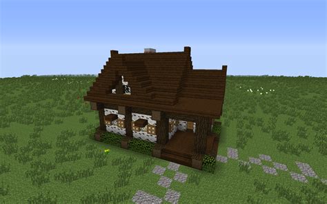 Image result for Forest Cottage Minecraft Tutorial