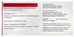 Tagrisso 80 Mg Tablet 10 - Uses, Side Effects, Dosage, Price | Truemeds