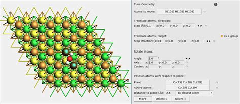 Crystals and Surfaces — Tutorials 2024.1 documentation