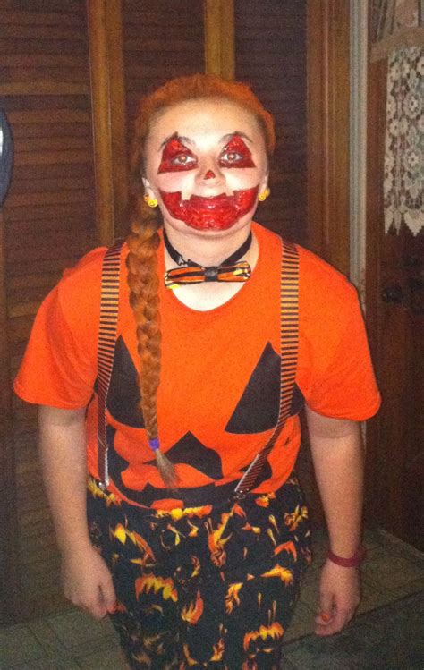 Human jack-o-lantern | Jack o lantern costume, Unique diy gifts, Unique diy