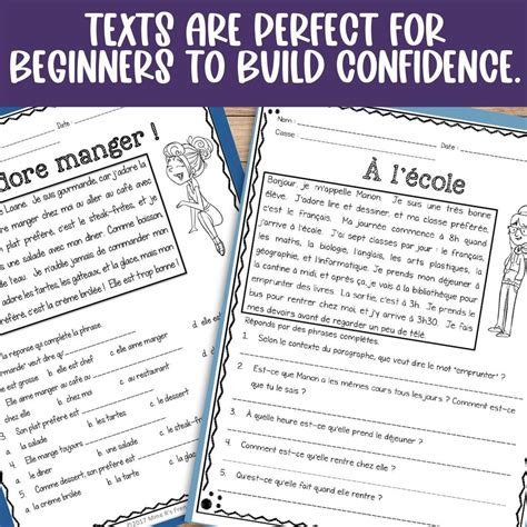 French Reading Practice 的图像结果