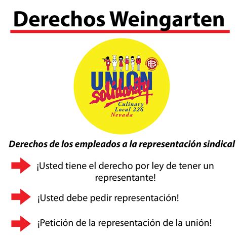Know your rights: Union representation at work | Culinary Union Local 226