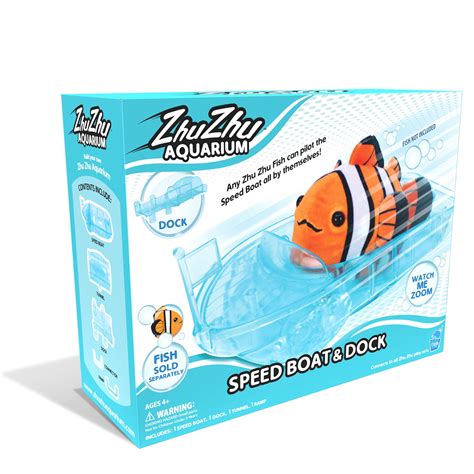 Zhu Zhu Aquarium Speedboat And Dock Set – Toyworld NZ