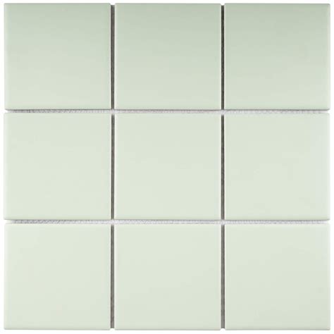 Bt Pm10 4 X 4 Square Mint Green Porcelain Matt | Desertcart Sri Lanka