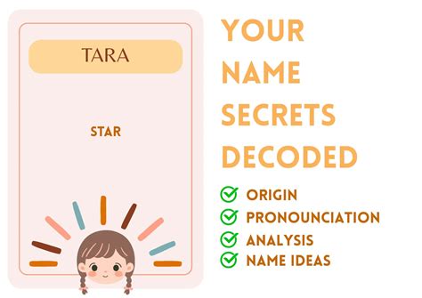 Tara - Girl Name Meaning and Pronunciation
