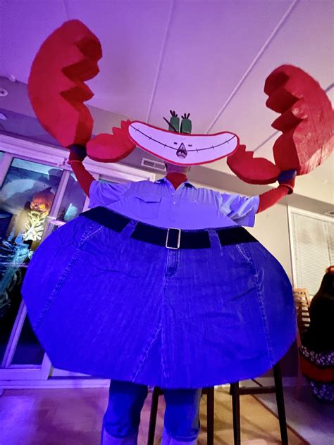 Mr Krabs Costume | Crab costume, Spongebob dress, Shrimp costume