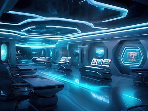 Futuristic Computer Room 的图像结果