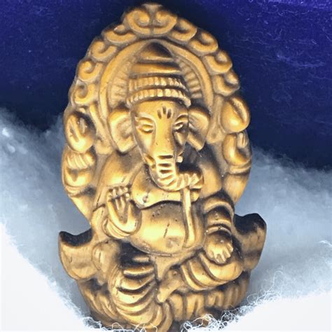 Ganpati Murti | Tiger Eye Premium Ganpati Idol | Buy Online Tiger Eye ...