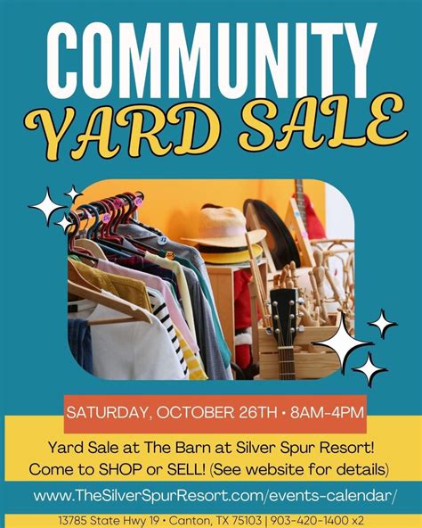 Free Yard Sale Flyer Template: 9+ Perfect Ads for Your Big Sale!