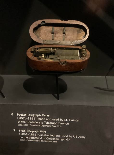 1860’s Pocket Telegraph Relay 1861-1865 American Civil War. These were ...