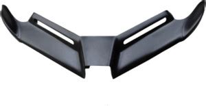 Gogna Mart ninja winglet black ninja 250/ nija 300 and cnc slider red ...