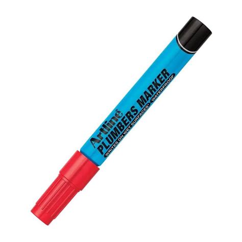 Artline EKPR-PLM Plumber Marker - Red | Art Lounge