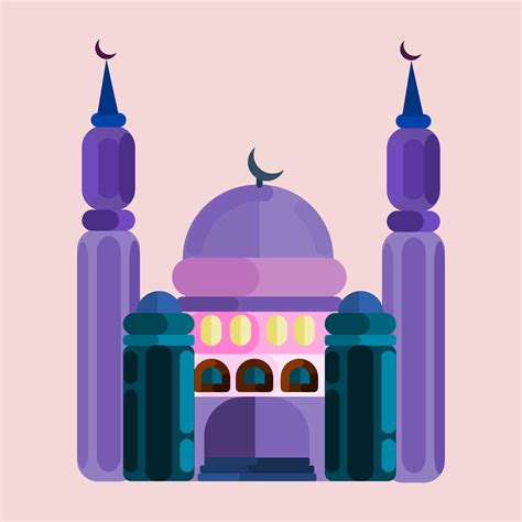 mosque. Muslim place of worship. mosque icon 19011427 Vector Art at ...