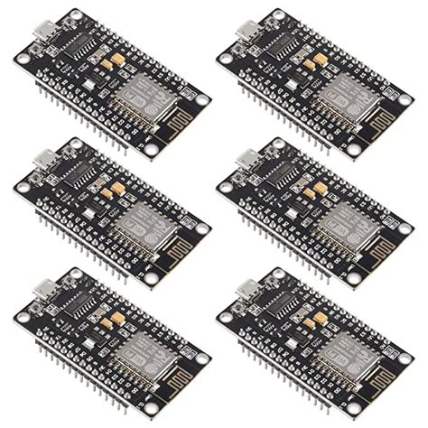 6pcs ESP8266 NodeMCU LUA CH340 ESP-12E WiFi Internet Development Board ...