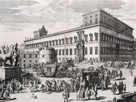 Gomar Wouters, Corteo del principe del Liechtenstein al Quirinale, 1692 ...