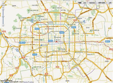 北京交通地图_北京地图库