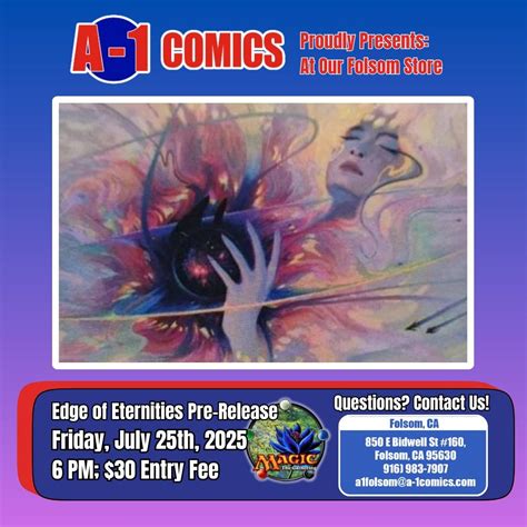 FLSM: Edge of Eternities Pre-Release: $30 Entry, 850 E Bidwell St ...