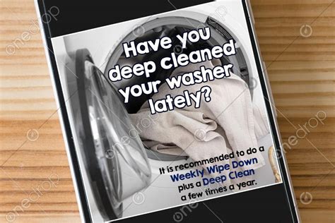 Have you Deep Cleaned your Washer Lately? by Maggie Spangler