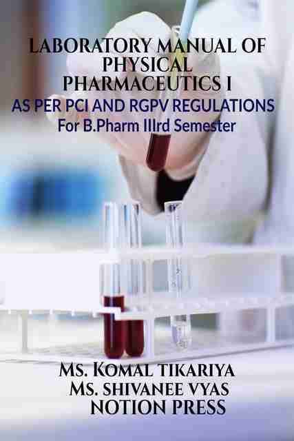 Laboratory manual of Physical Pharmaceutics I: Buy Laboratory manual of ...