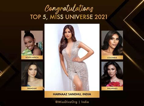 Unveiling the Top 5 of Miss Universe 2021