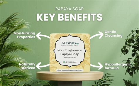 Buy No fragrance Papaya Milk handmade Soap for hajj & umrah, hajj and ...