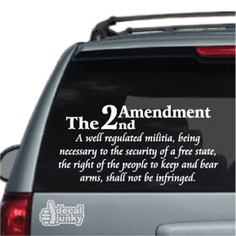Image result for 2nd Amendment Decals