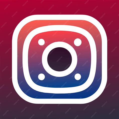 An instagram logo for the page viral clip center vector illustration ...