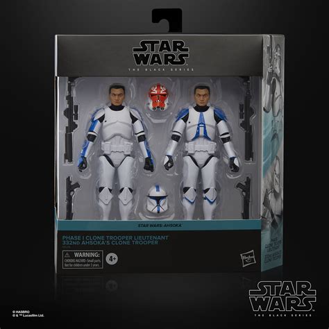Hasbro Debuts New Star Wars Clone Trooper 501st & 332nd Figure Set