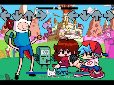 Friday Night Funkin vs Finn The Human ऑनलाइन खेलना