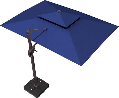 Deconk 10' X 13' Patio Umbrella Outdoor Large Rectangle Cantilever ...