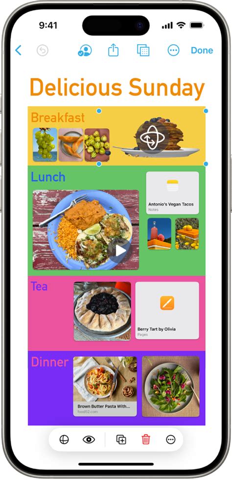 Add photos, videos, stickers, scans, links, and other files to a ...