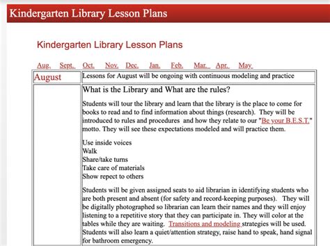 Image result for Library Lesson Plans