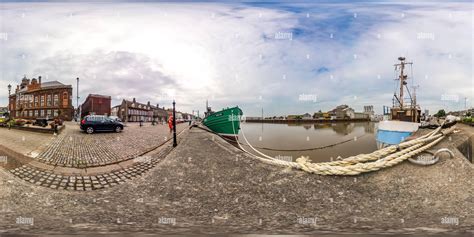 360° view of Great Yarmouth, Norfolk, UK - July 2021. The historical ...