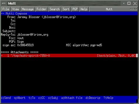 Send Mail in Script Using Mutt 的图像结果