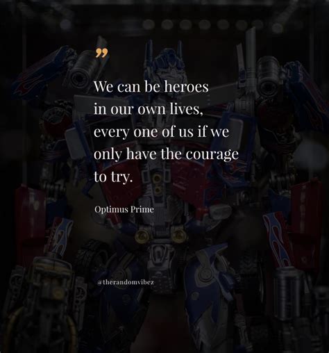 60 Optimus Prime Quotes From The Transformers
