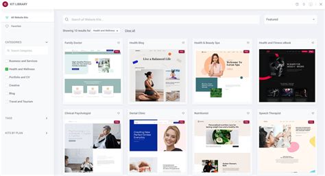 Elementor Kit Library 的图像结果