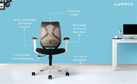 CELLBELL Capree C190 Ergonomic Mesh Home & Office Chair Imported ...