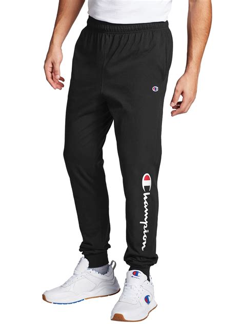 Champion Men's Athletic Sweatpants, Classic Jersey Graphic Jogging ...