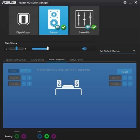 Image result for Realtek HD Audio Control Panel