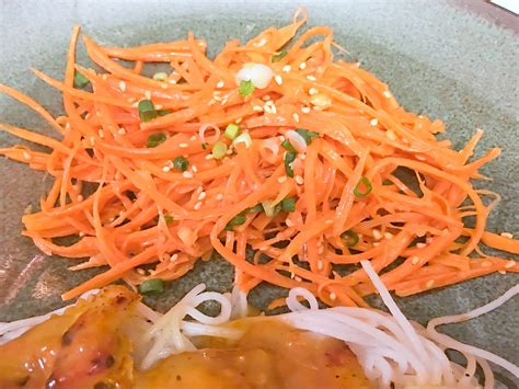 Easy Asian Carrot Salad - Utah Stories