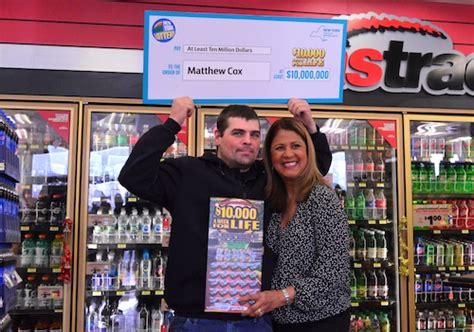 Liverpool man who won NY Lottery plans to send kids to college, keep ...