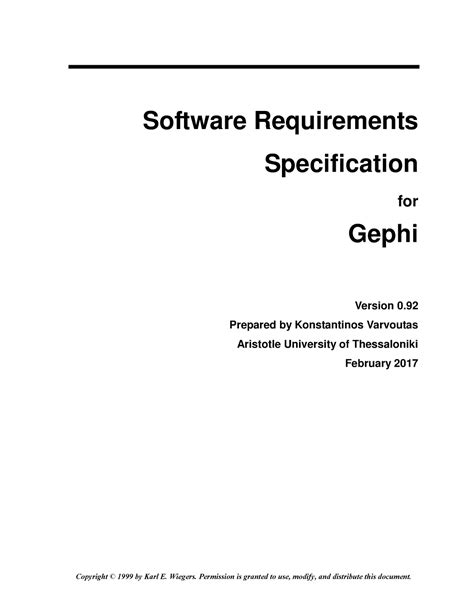 Gephi srs document - SRS ON LIBRARY MANAGEMENT - Copyright © 1999 by ...