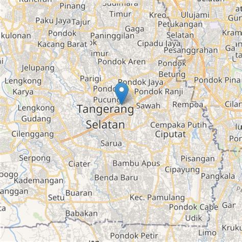 Informasi Peta Tangerang Selatan Terlengkap, Cek Disini!