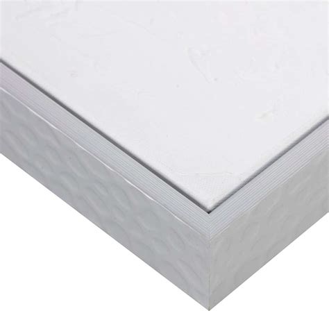 Found & Fable Framed Lotus Flower Canvas Wall Art, 40x30